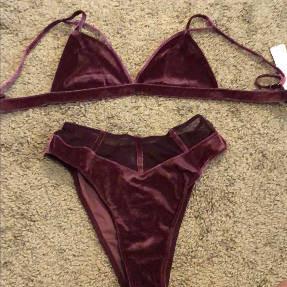 Velvet rave set